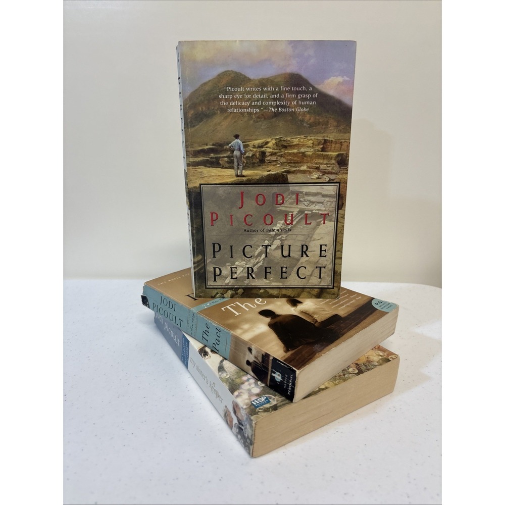 Lot Of 3 Picture Perfect My Sisters Keeper The Pact By‎ Picoult, Jodi Paperback